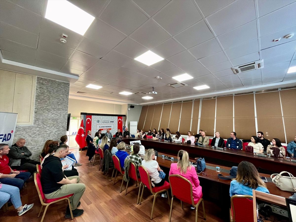 Edirne’de Afet Bilinci Eğitimi