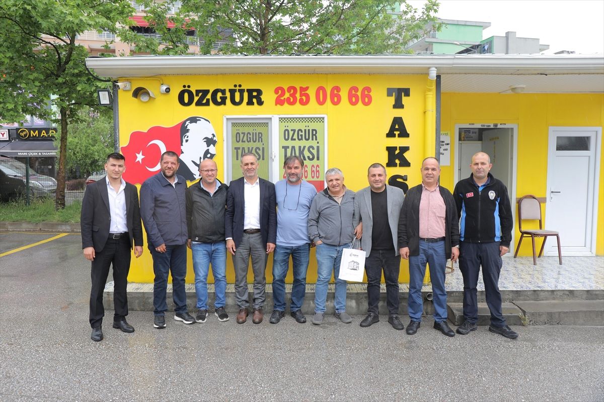 Edirne’de Taksicilere Bayram Ziyareti