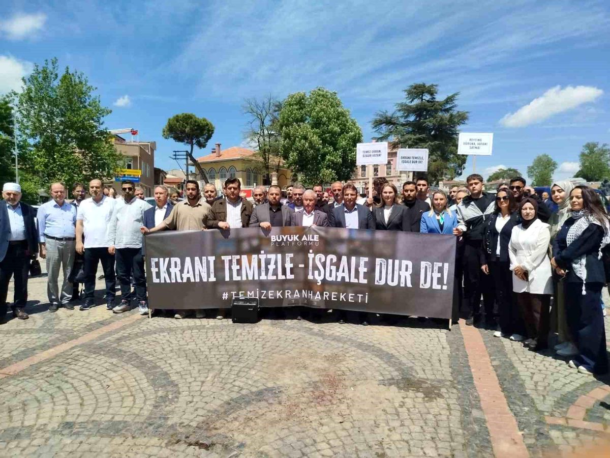 Edirne’de ‘Temiz Ekran Hareketi’ Basın Açıklaması