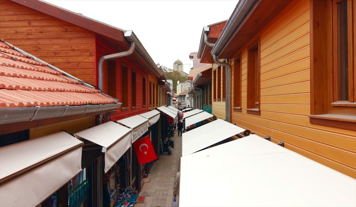 Edirne’nin Dar Çarşısı Yenilendi