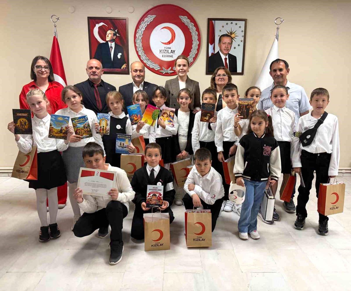Edirne Okulları’ndan Filistinli Çocuklara Destek