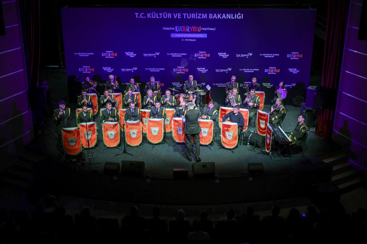 Aydın Kültür Yolu Festivali’nde Bando Konseri