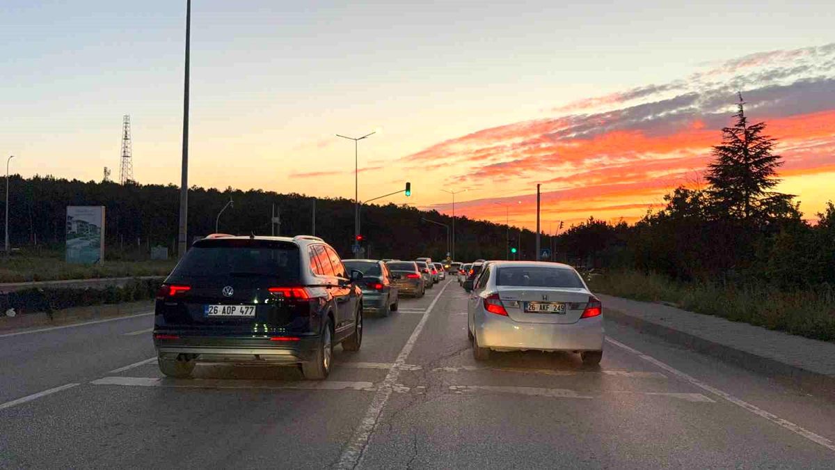 Eskişehir’de Büyüleyici Gün Batımı