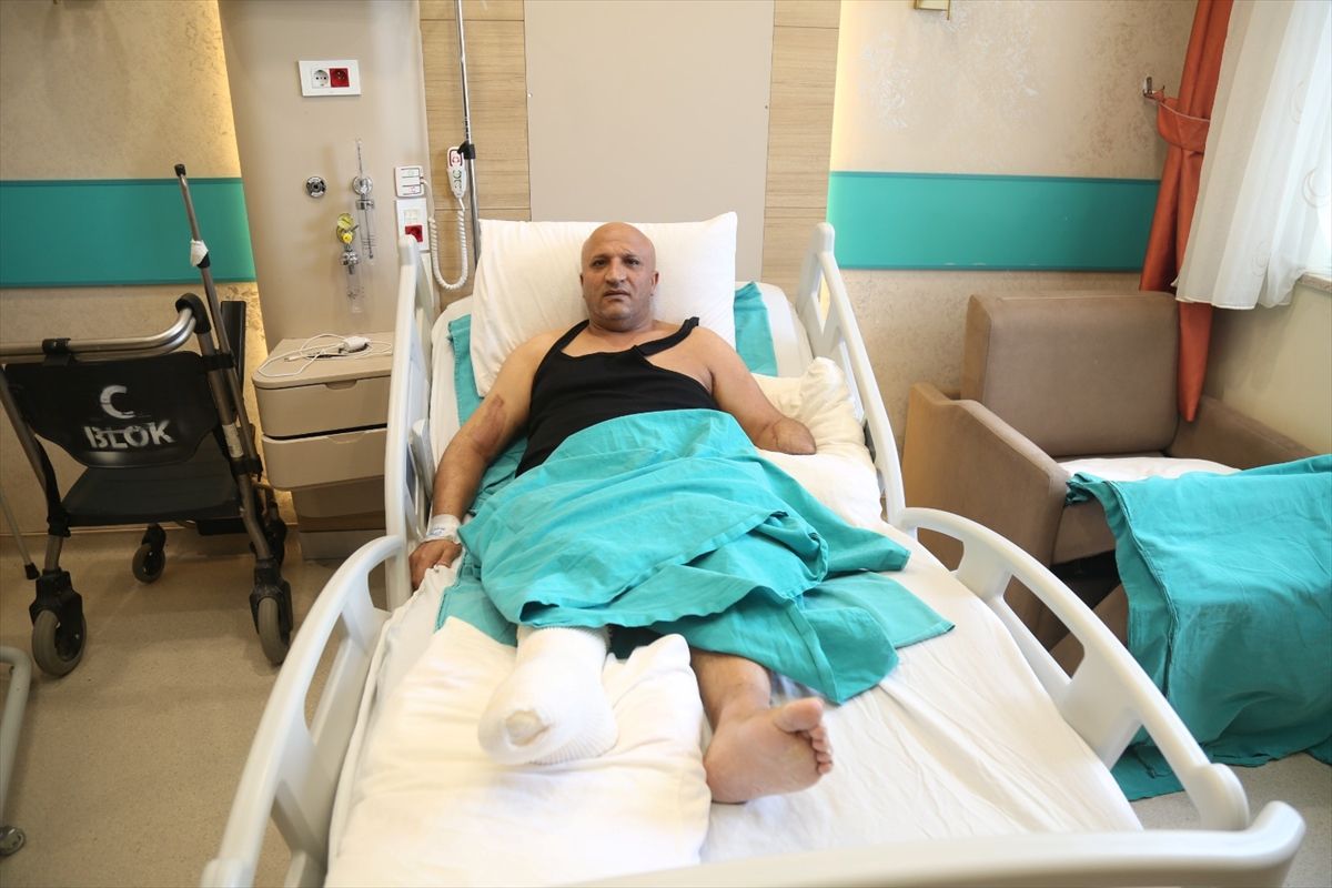 Cevdet Çetinkaya’nın Ayağı Kurtarıldı