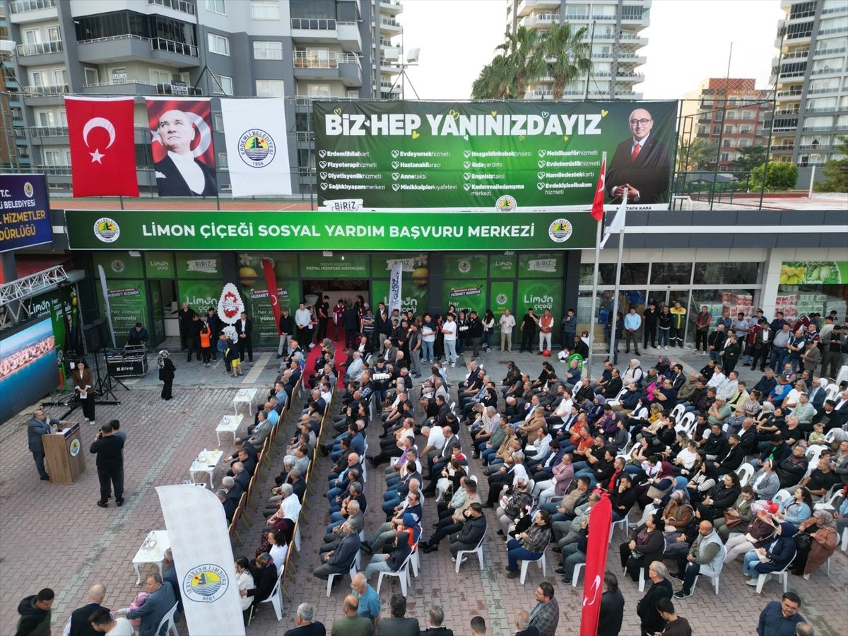 Erdemli’de Limon Çiçeği Sosyal Yardım Merkezi Açıldı