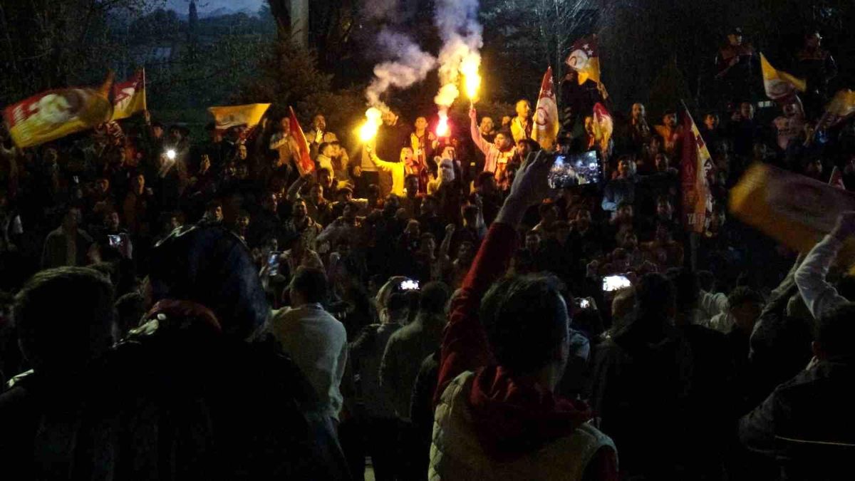 Galatasaray Şampiyon, Erzurum’da Kutlama Coşkusu