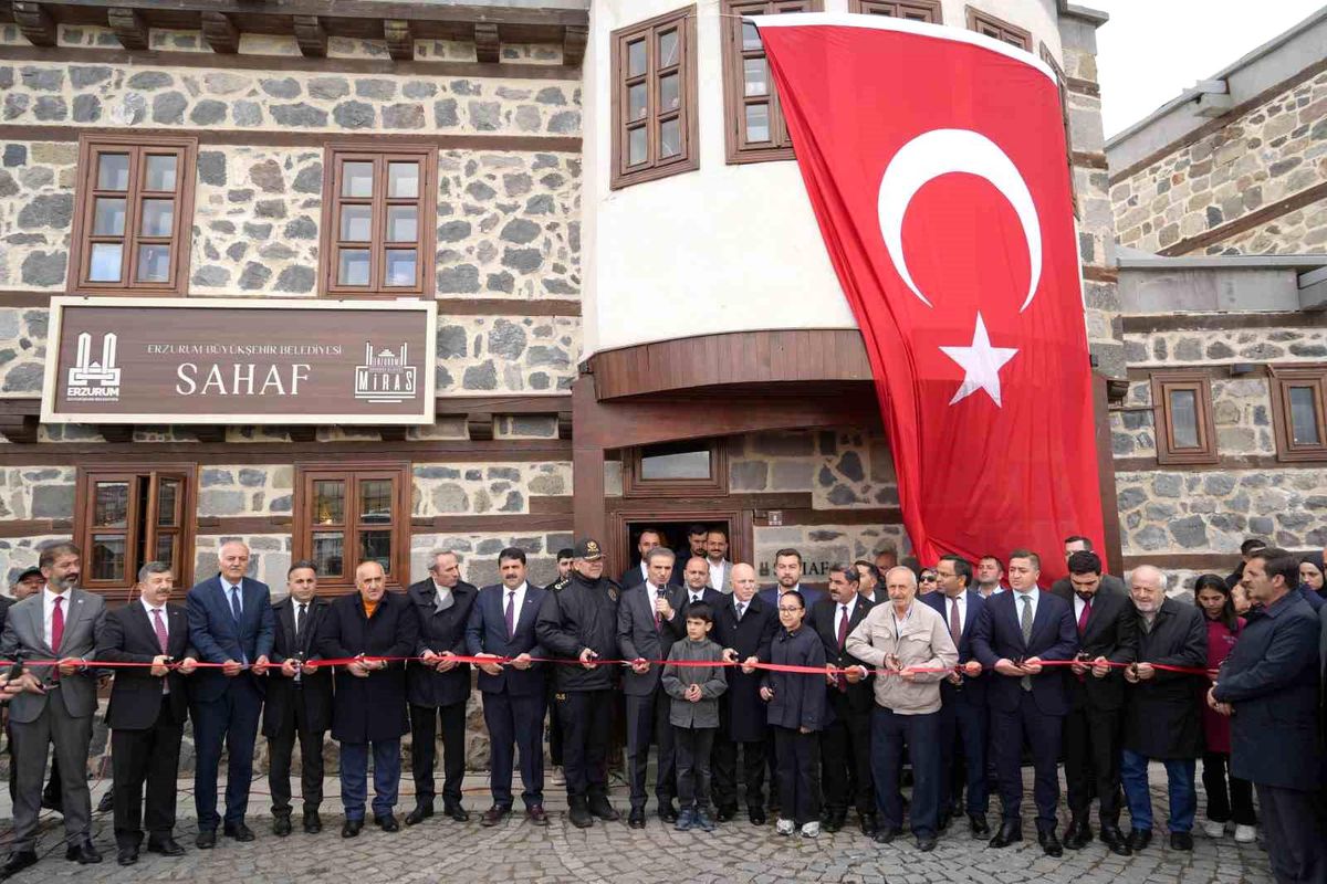 Erzurum’daki tarih konak sahaf oldu