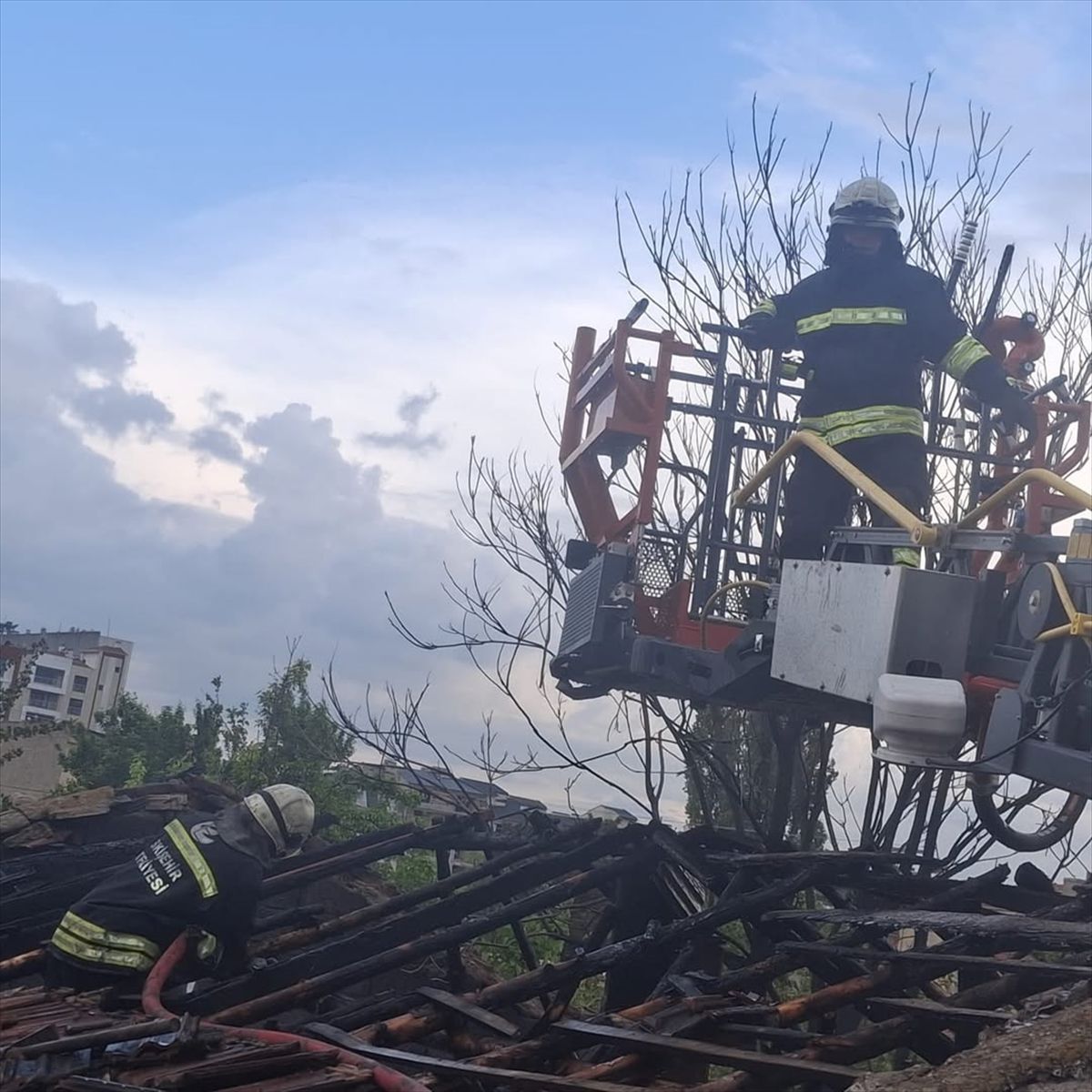 Eskişehir’de Ev Yangını