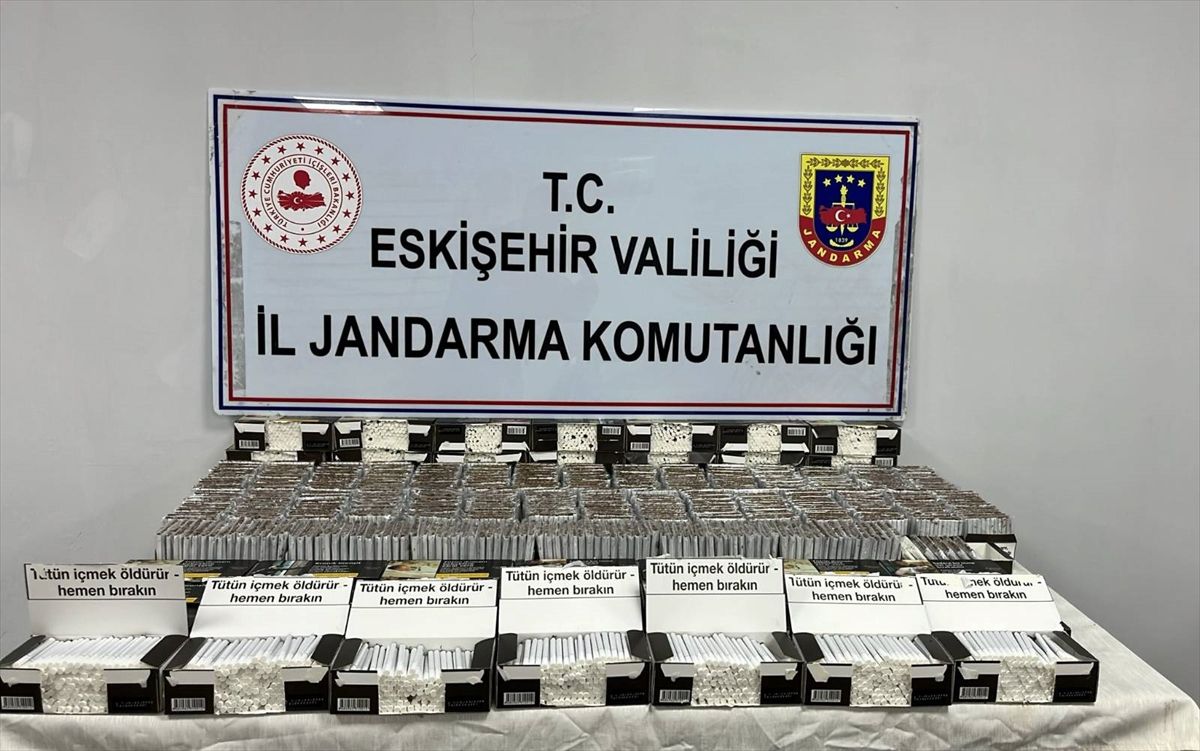 Eskişehir’de 21 Bin Makaron Ele Geçirildi