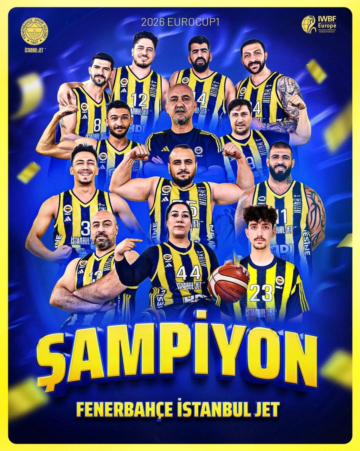 Fenerbahçe EuroCup 1’de Şampiyon!