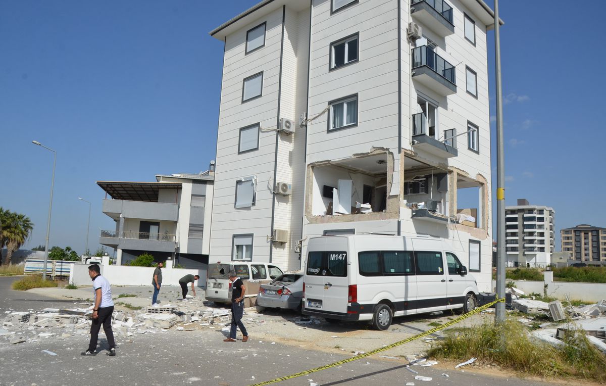 Antalya’da Gaz Patlaması: 1 Yaralı