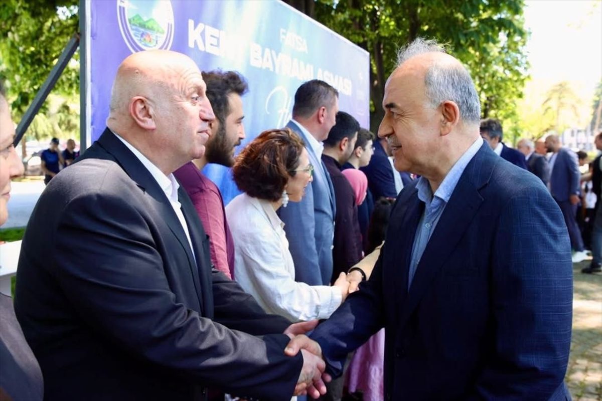 Fatsa’da Bayramlaşma Programı