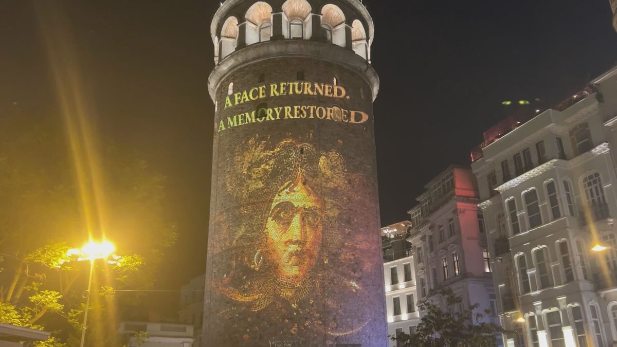 Galata Kulesi’nde Işık Gösterisi ile Kültürel Miras Vurgusu