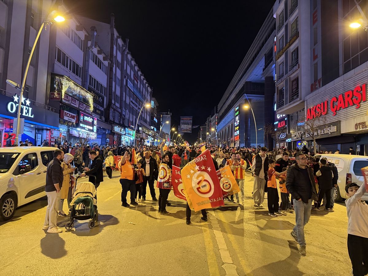 Galatasaray Şampiyonluğu Coşkuyla Kutlandı