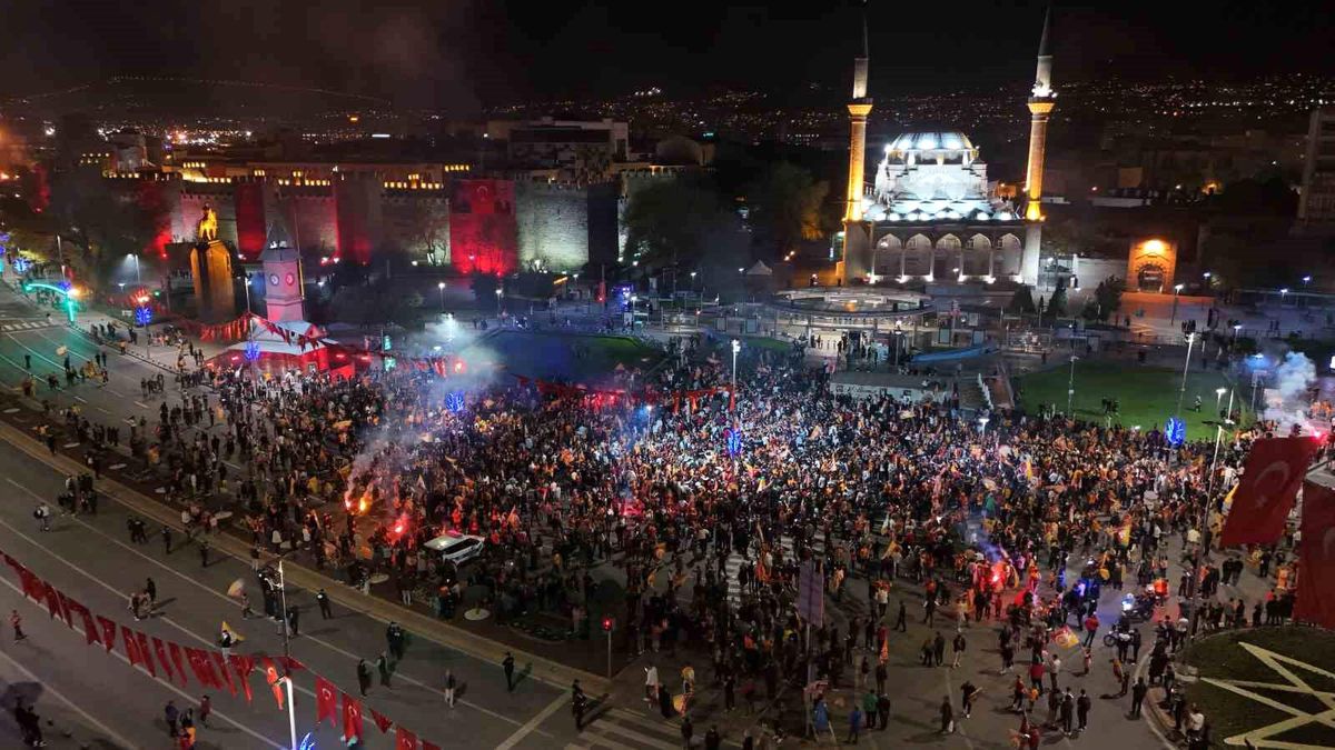 Galatasaray Şampiyonluk Kutlamaları Kayseri’de