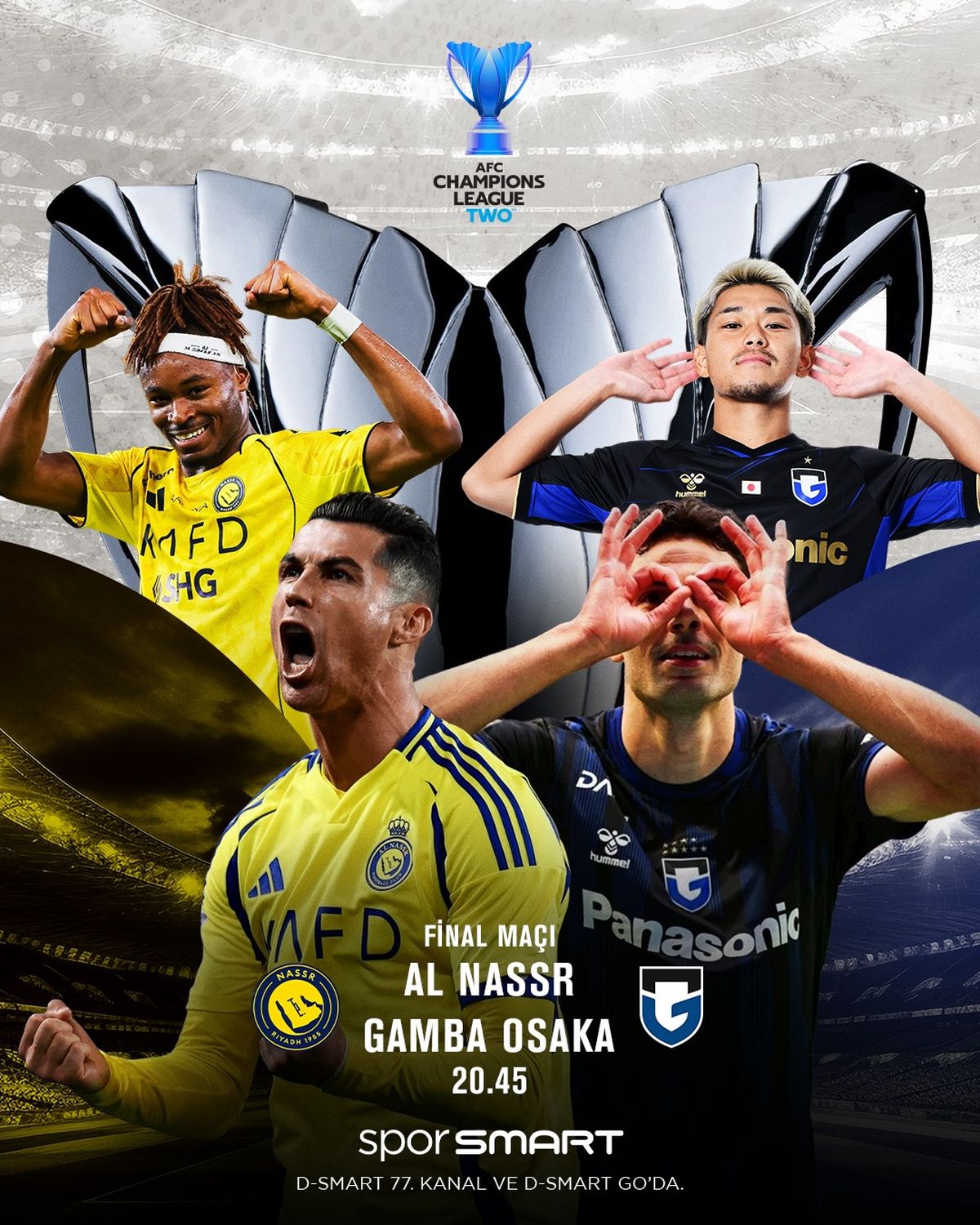 Asya Şampiyonlar Ligi Finali: Al Nassr – Gamba Osaka