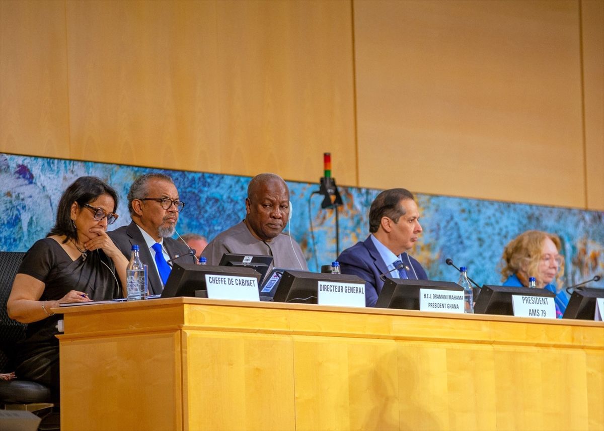 Mahama’dan Afrika’ya Sağlıkta Bağımsızlık Çağrısı