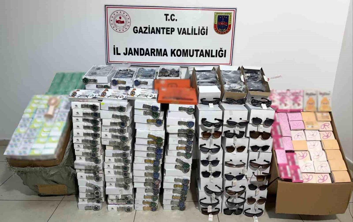 Gaziantep’te büyük kaçakçılık operasyonu: 4.5 milyon TL değerinde malzeme ele geçirildi