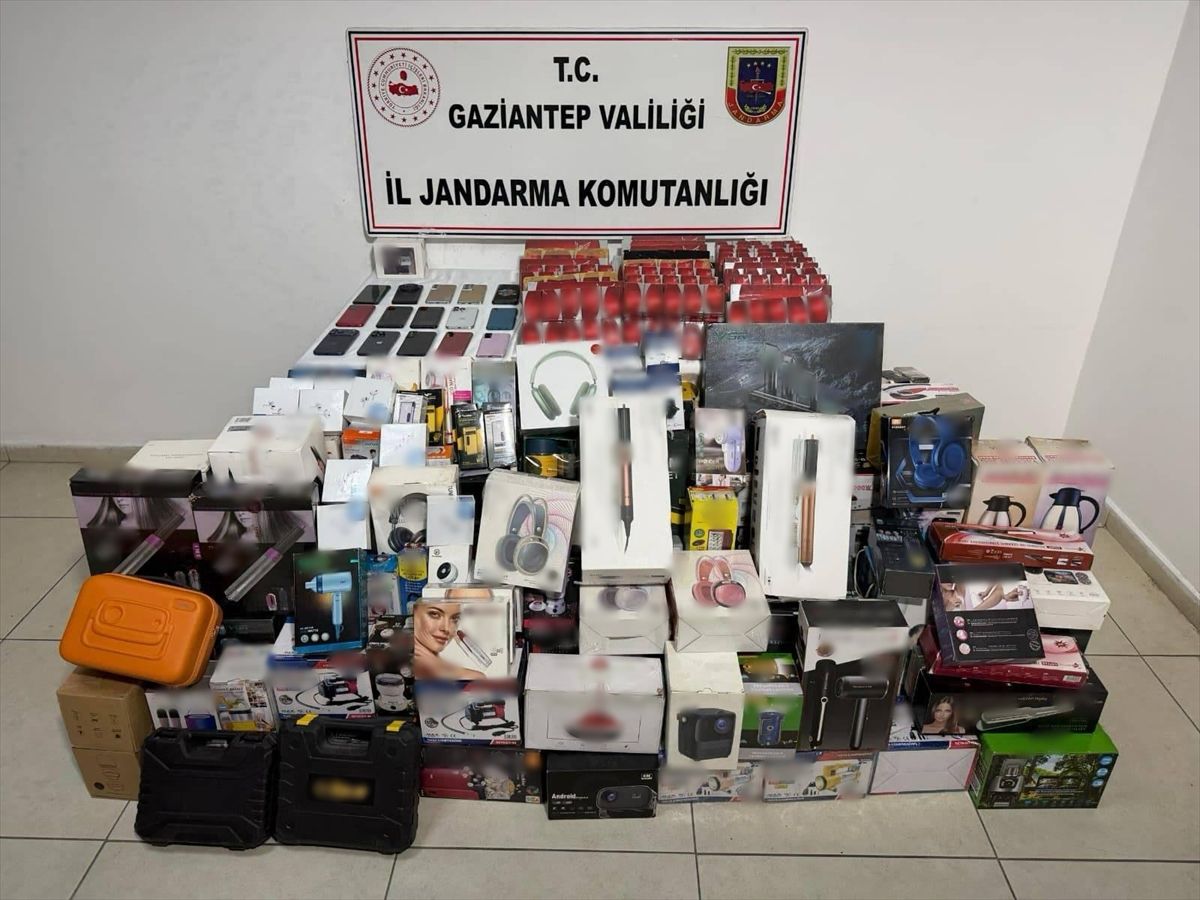 Gaziantep’te kaçakçılık operasyonu: 1 gözaltı