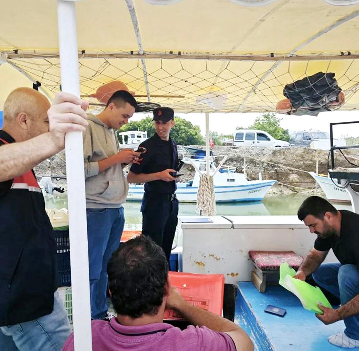 Gazipaşa’da Balıkçı Tekne Denetimleri