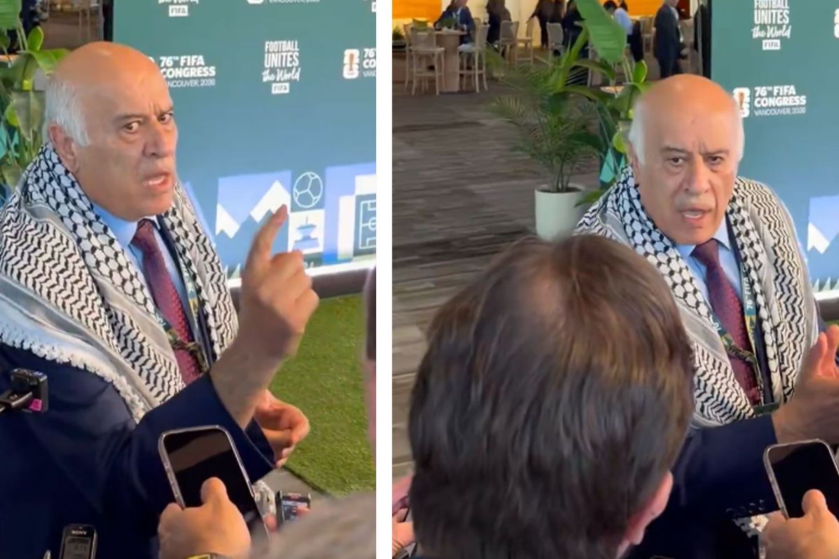 Filistin Futbol Federasyonu Başkanı’ndan FIFA’ya tarihi ders! Olay sonrası ateş püskürdü