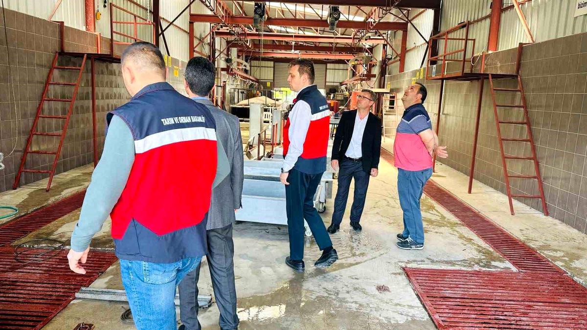Kütahya’da Kurban Kesim Alanları Denetlendi