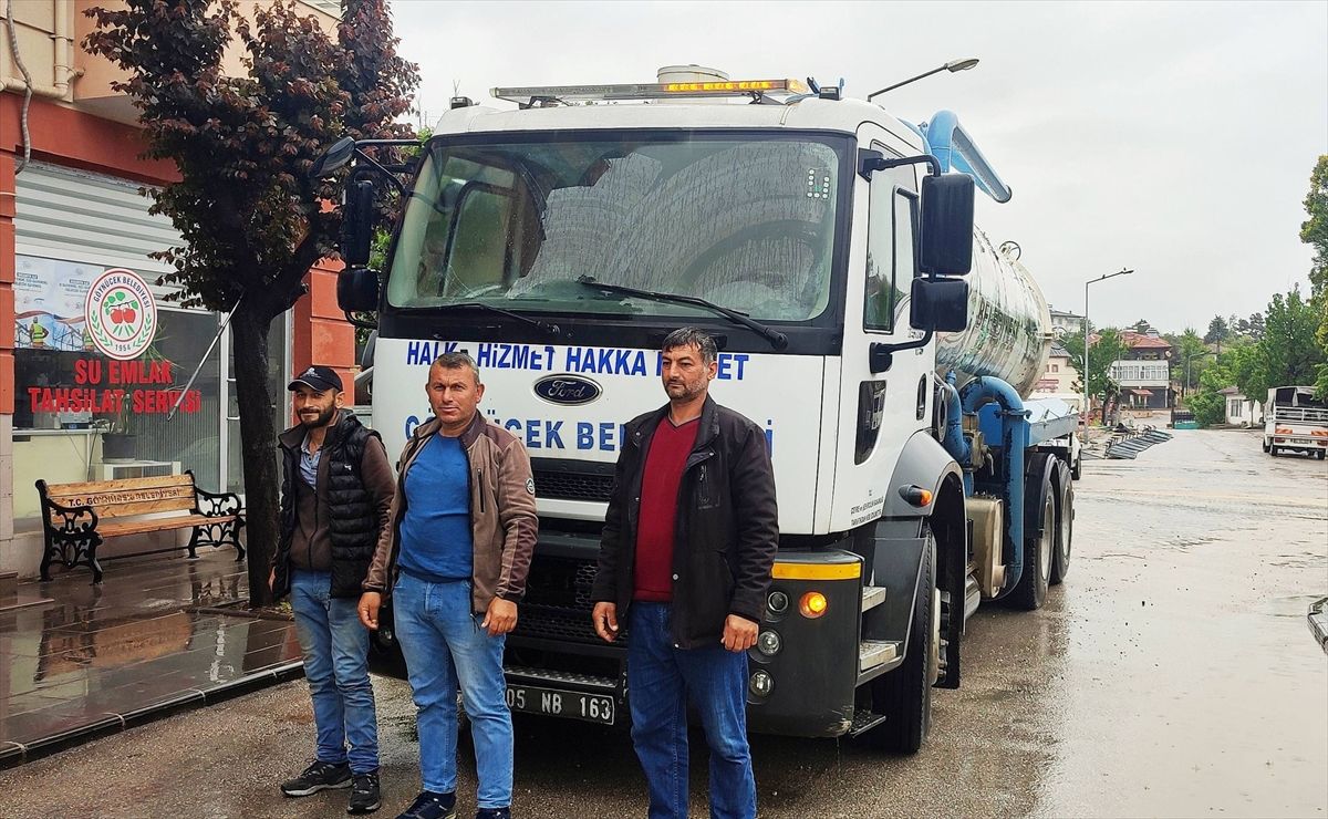Göynücek Belediyesi’nden Havza’ya Destek