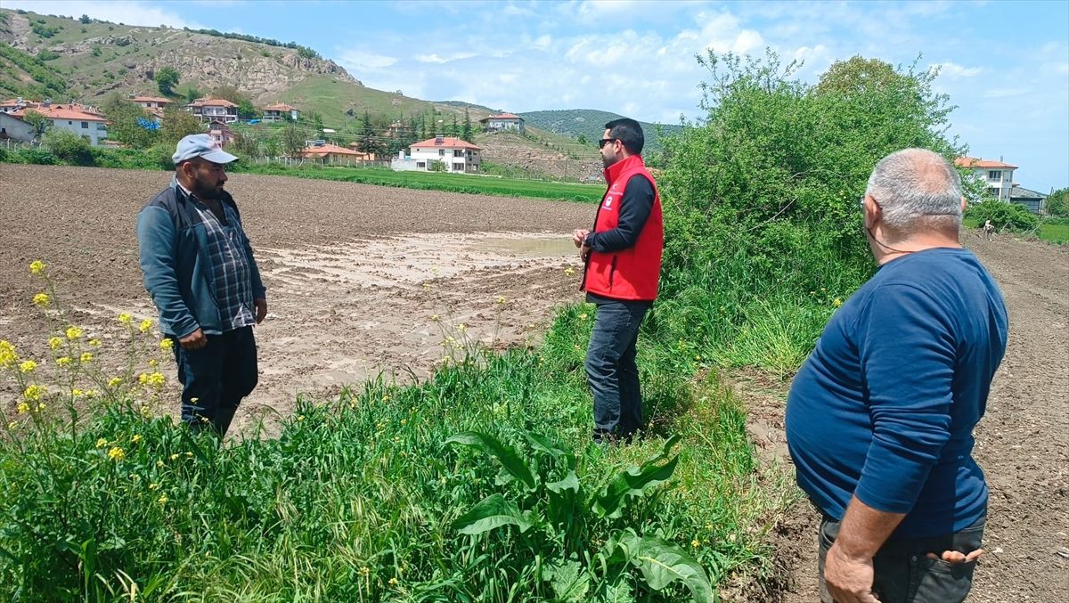 Amasya’da Tarım Arazileri Zarar Gördü