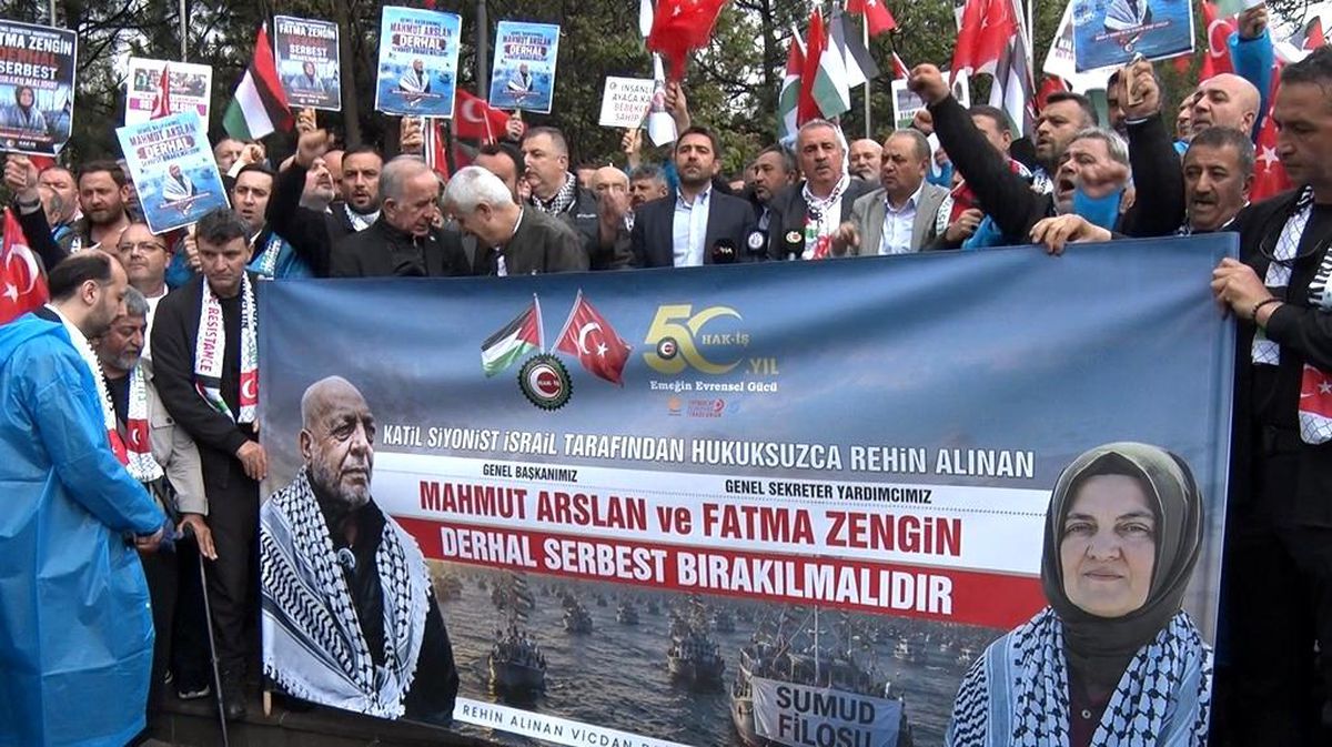 HAK-İŞ’ten İsrail’e Tepki
