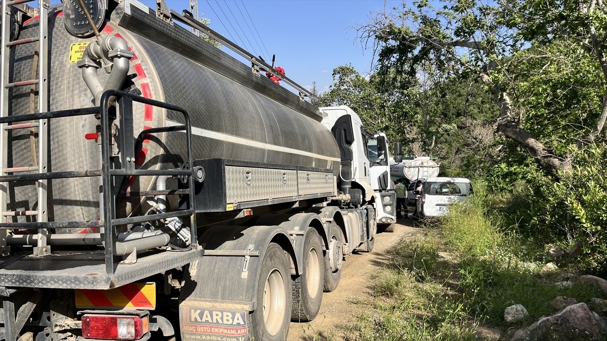 Hatay’da Orman Yangını Söndürüldü