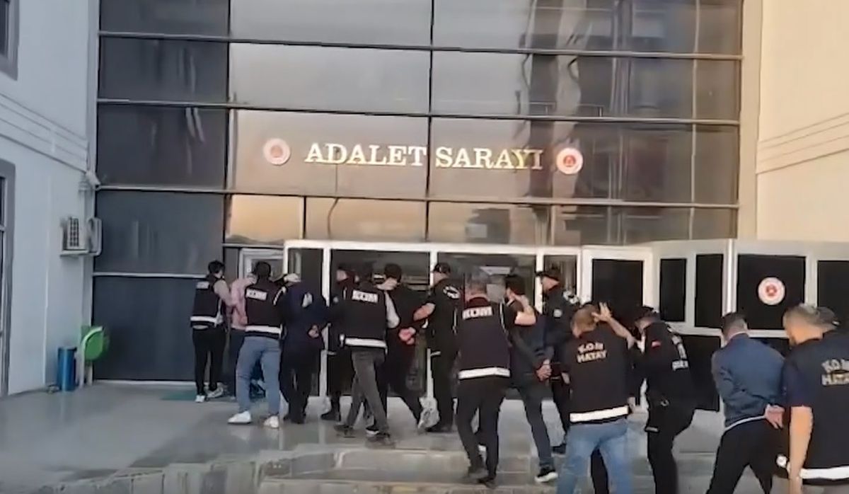 Hatay’da Organize Suç Operasyonu