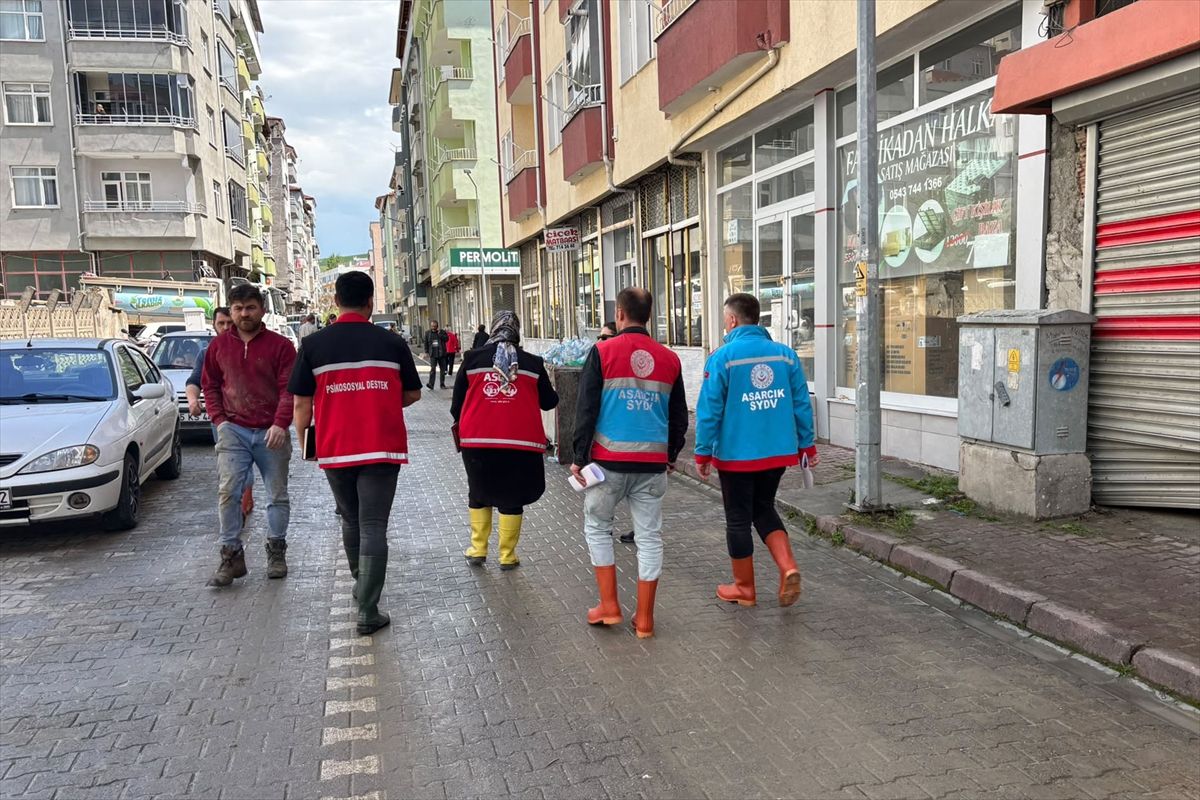 Havza’da Sel Sonrası Psikososyal Destek