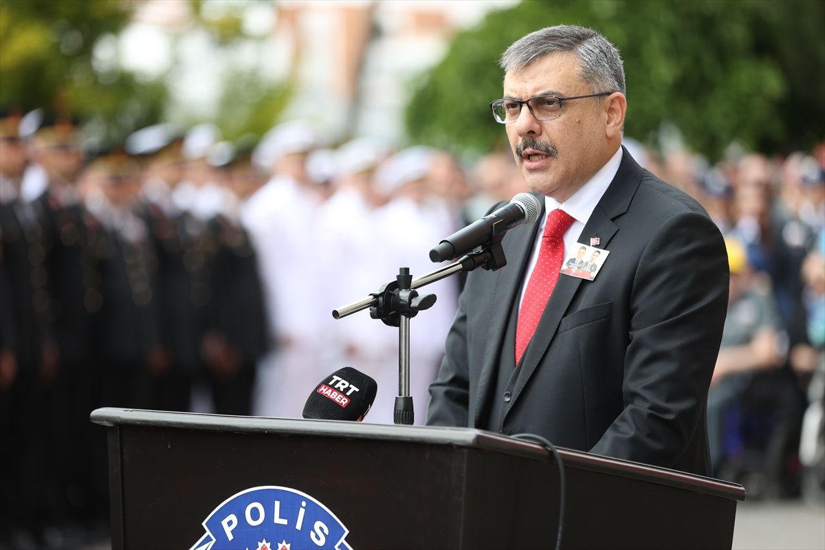 Çorlu’da Şehit Polisler İçin Tören Düzenlendi