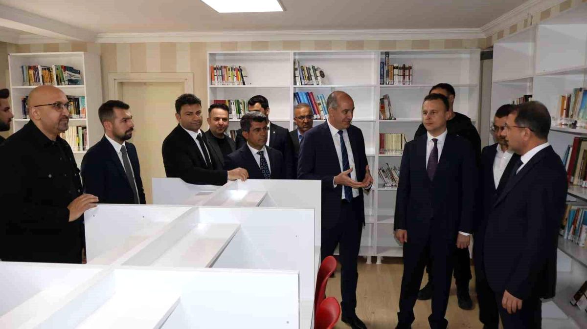 İdil’de Yeni Kütüphane Açıldı