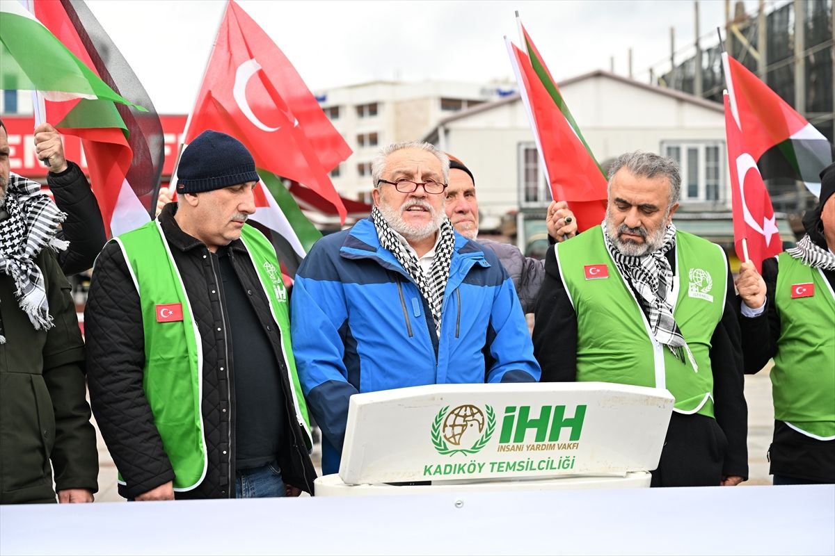 İHH, İsrail’in Küresel Sumud Filosu’na saldırısını protesto etti