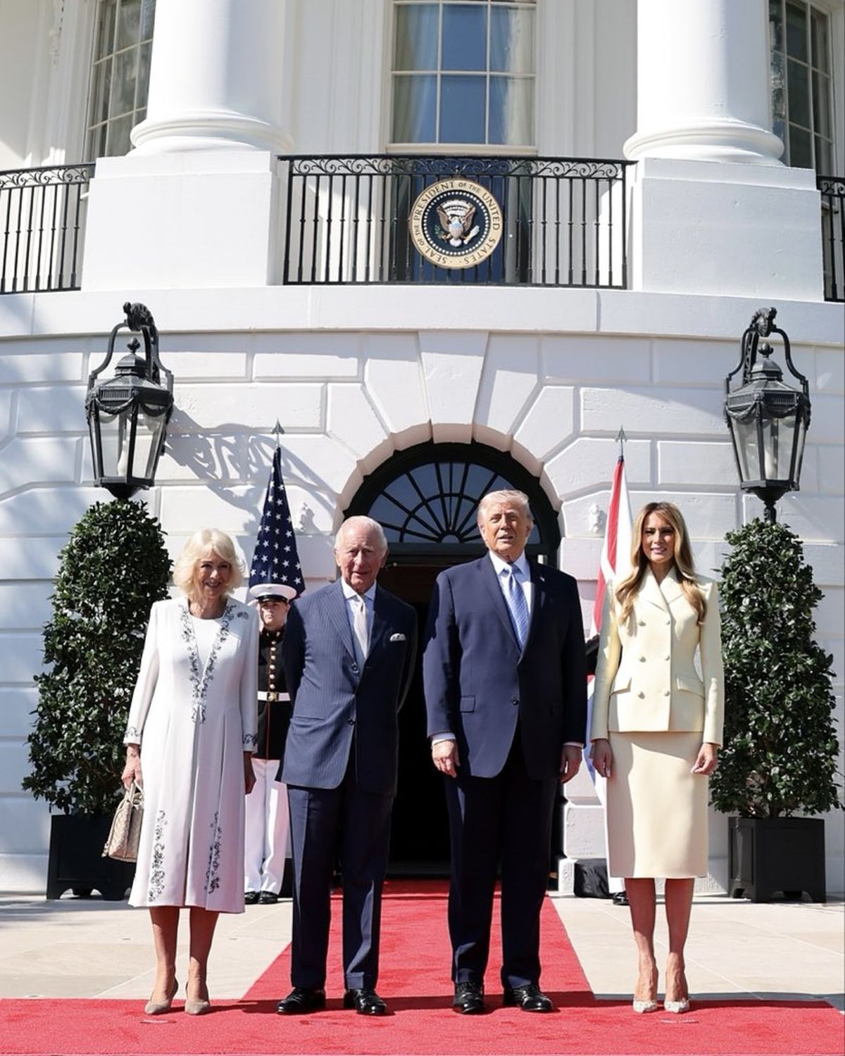 Kral Charles ve Kraliçe Camilla ABD’de