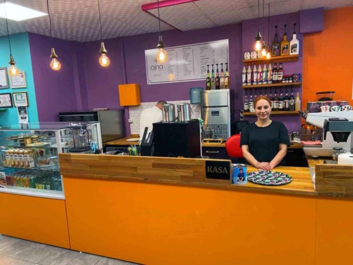Engelli Girişimci Milas’ta Kafe Açtı