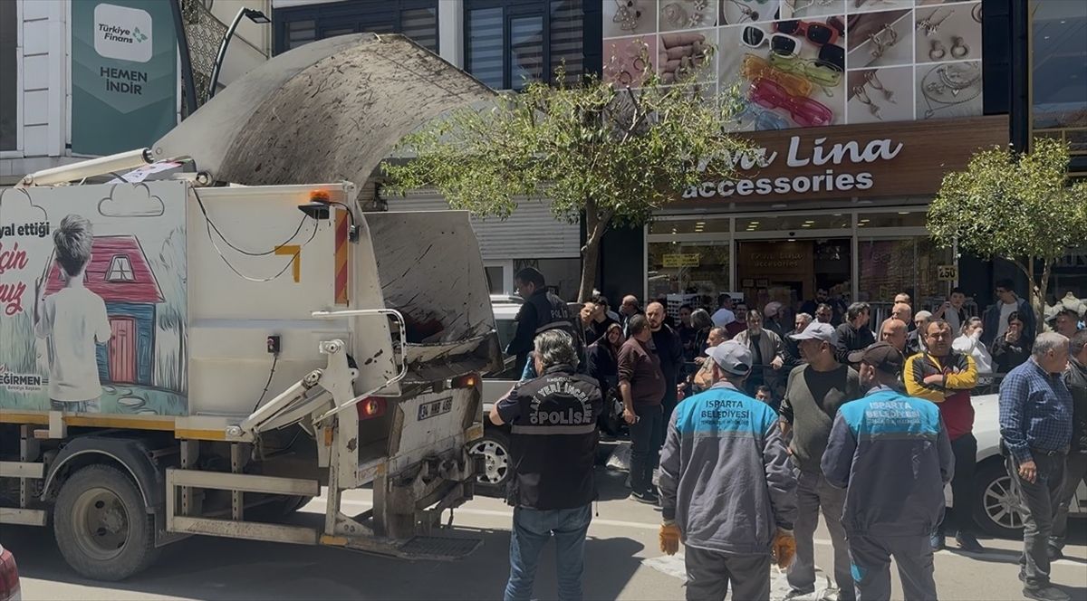 Isparta’da Temizlik İşçisi Feci Şekilde Hayatını Kaybetti
