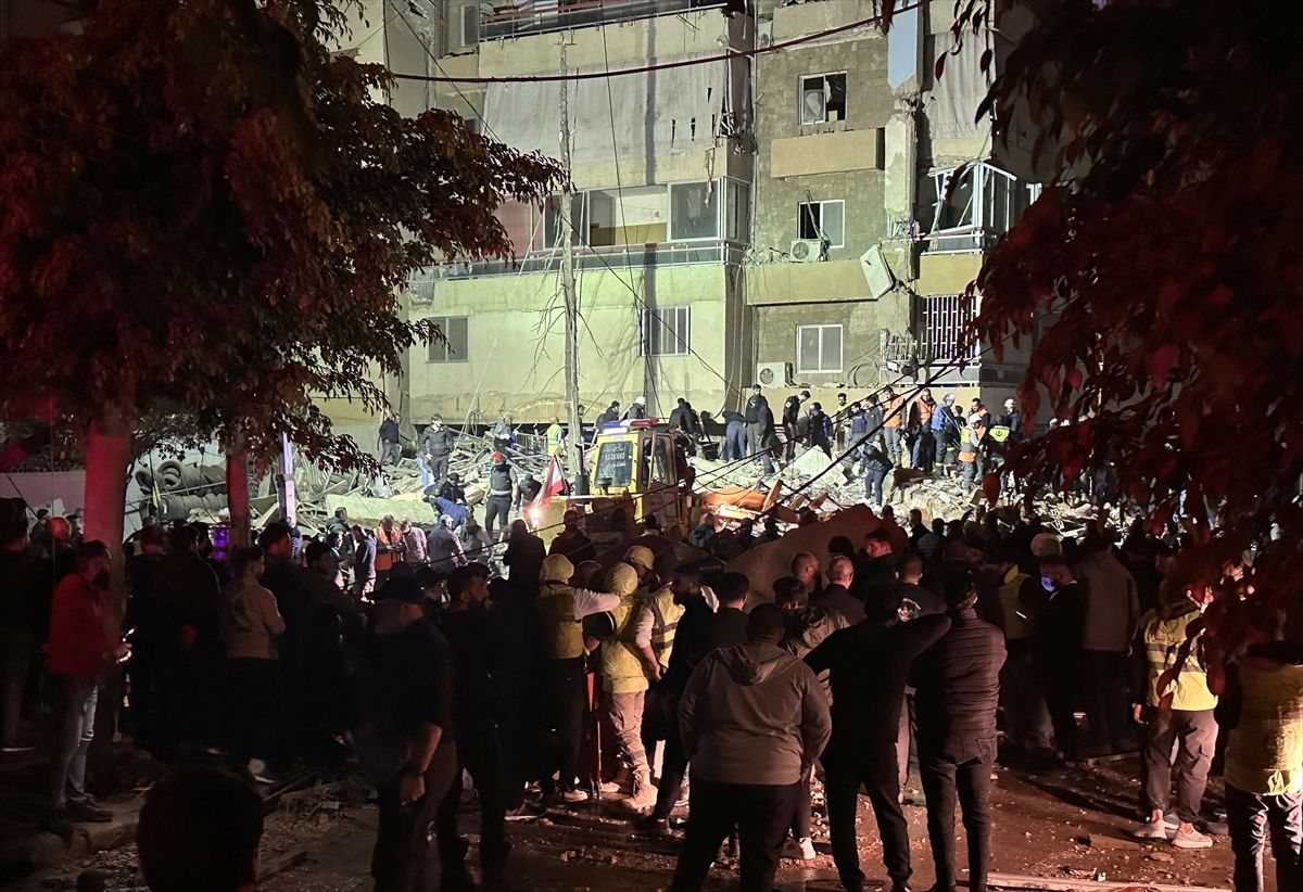 İsrail’den Beyrut’a İlk Saldırı