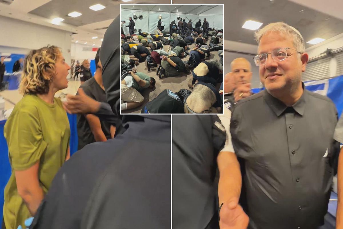 Alıkonulan Sumud aktivistlerine insanlık dışı muamele! Ben-Gvir’in yüzüne “Özgür Filistin” diye haykırdı
