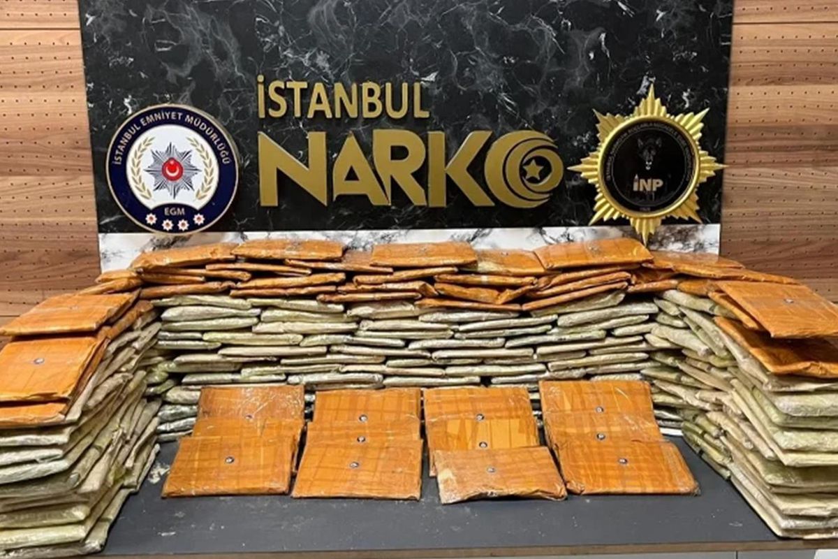 İstanbul’da 92.5 Kilo Eroin Ele Geçirildi