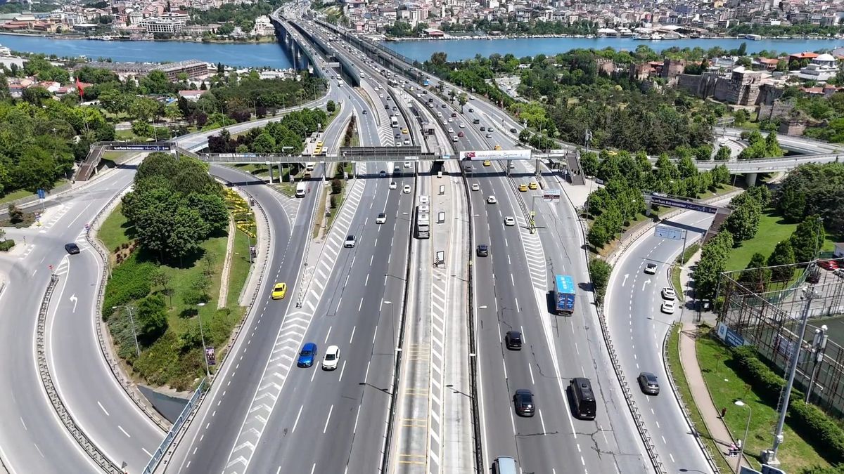Bayram tatili öncesi İstanbul’da trafik rahatladı