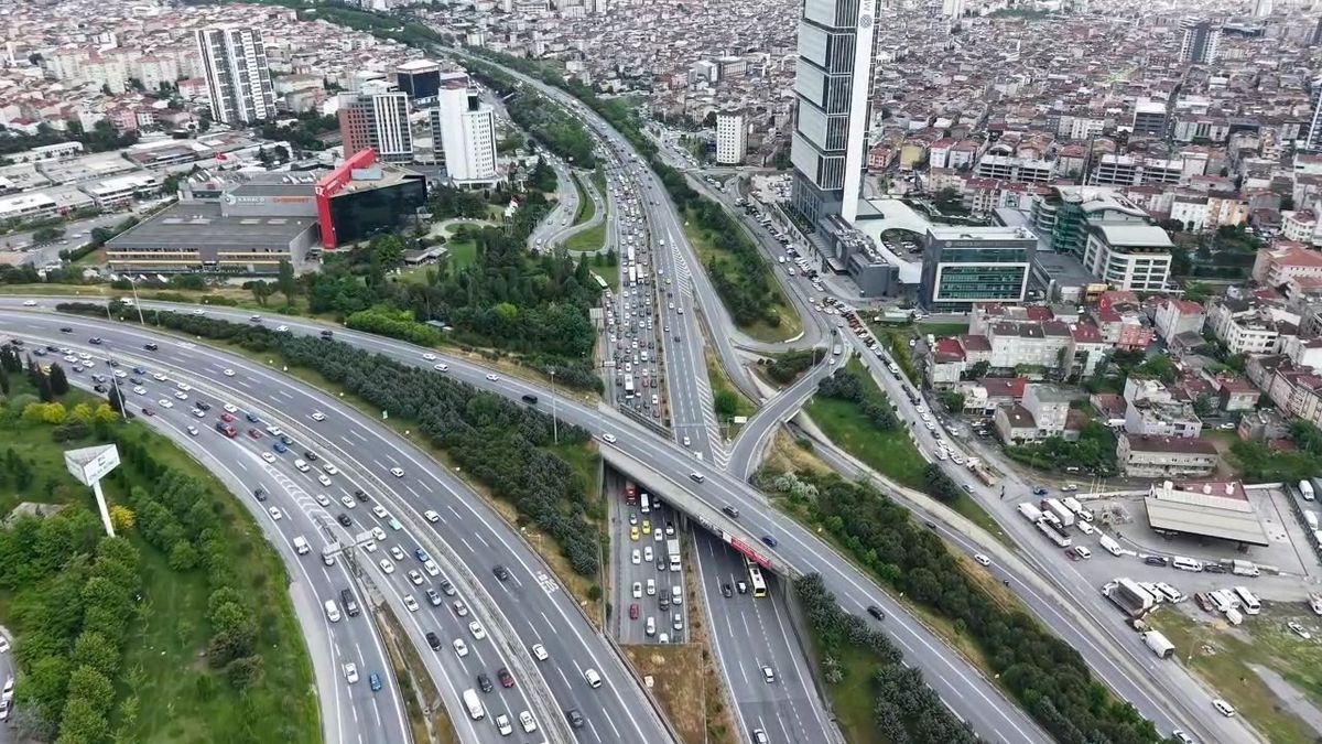Kurban Bayramı’nda İstanbul’da Trafik Yoğunluğu