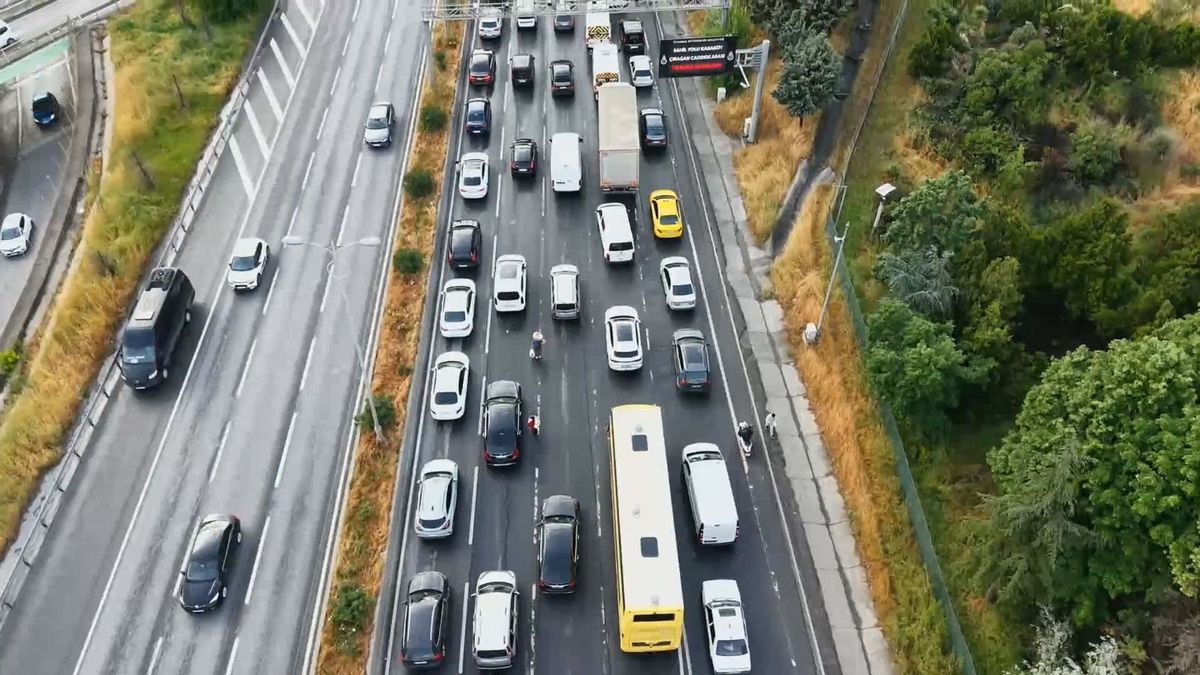 İstanbul’da Akşam Trafik Felaketi