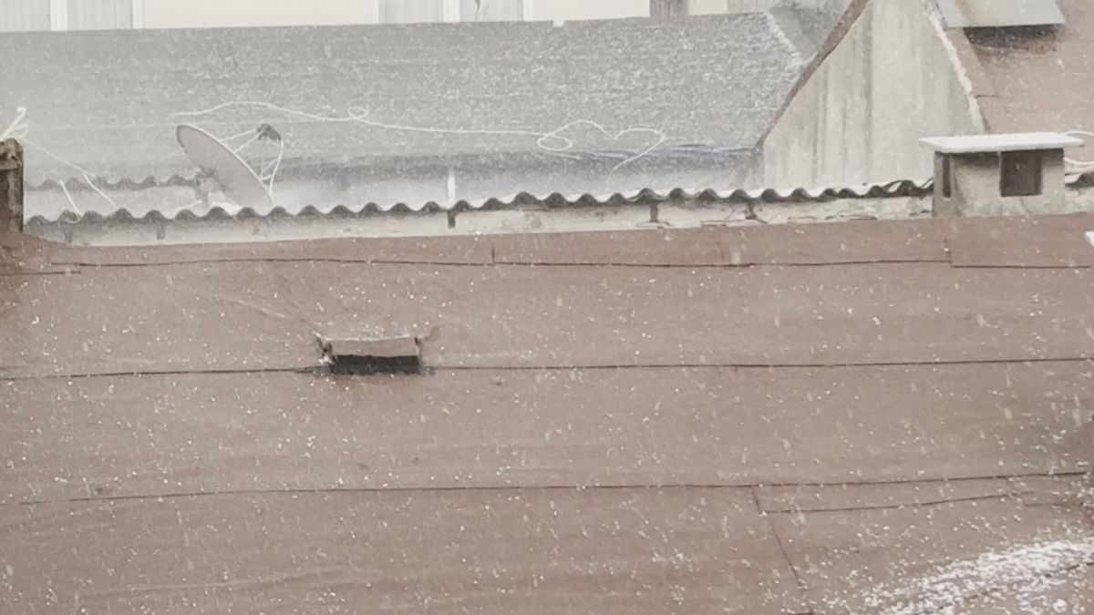 İstanbul’da Dolu Ardından Gökkuşağı