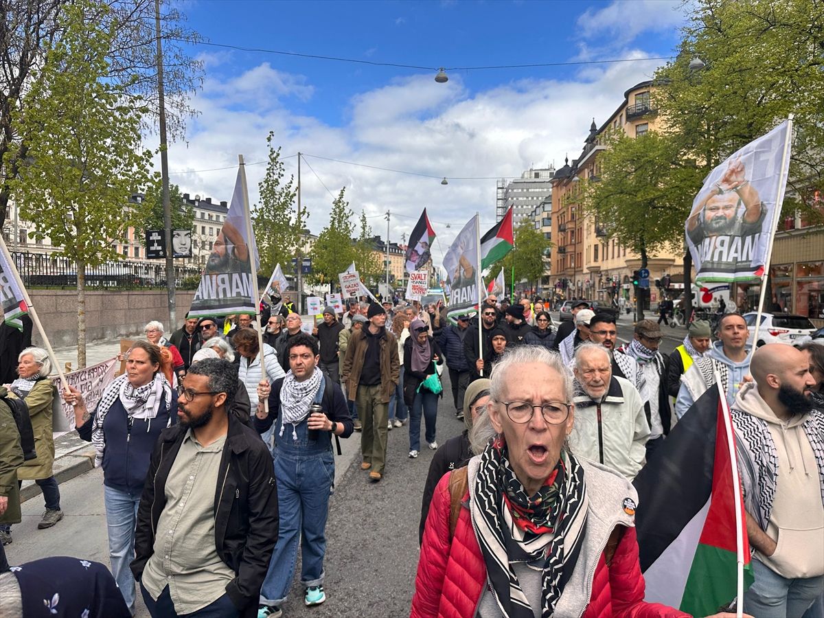 Stockholm’de Nekbe Yürüyüşü