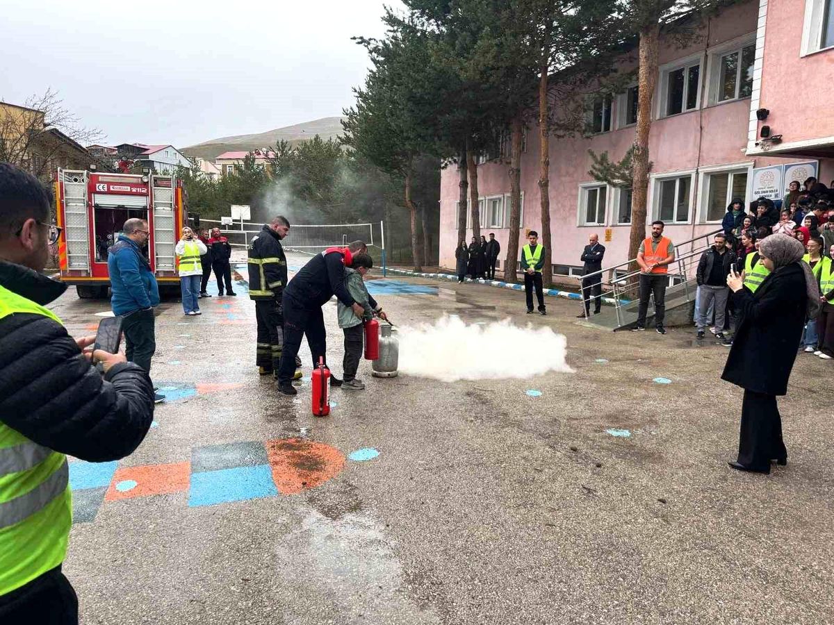 Bayburt’ta Yangın Güvenliği Eğitimi