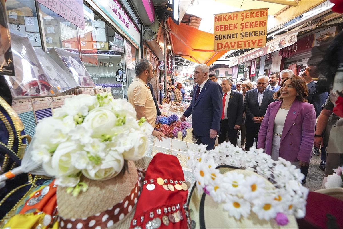 Dervişoğlu İzmir’de Esnafı Ziyaret Etti