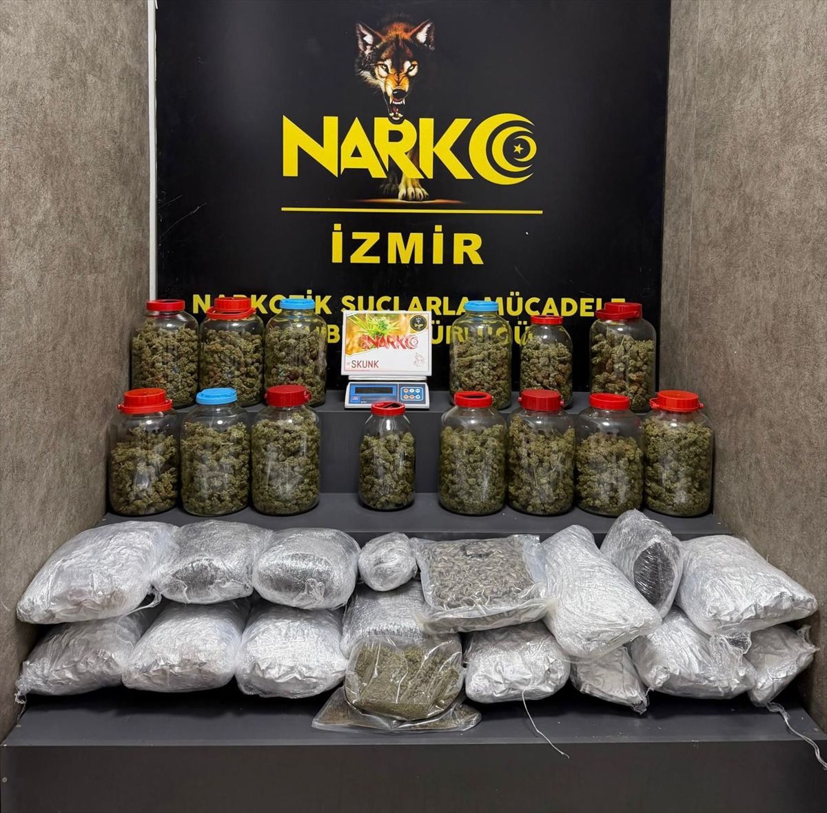 İzmir’de Uyuşturucu Operasyonu: 60 Kilo Ele Geçirildi