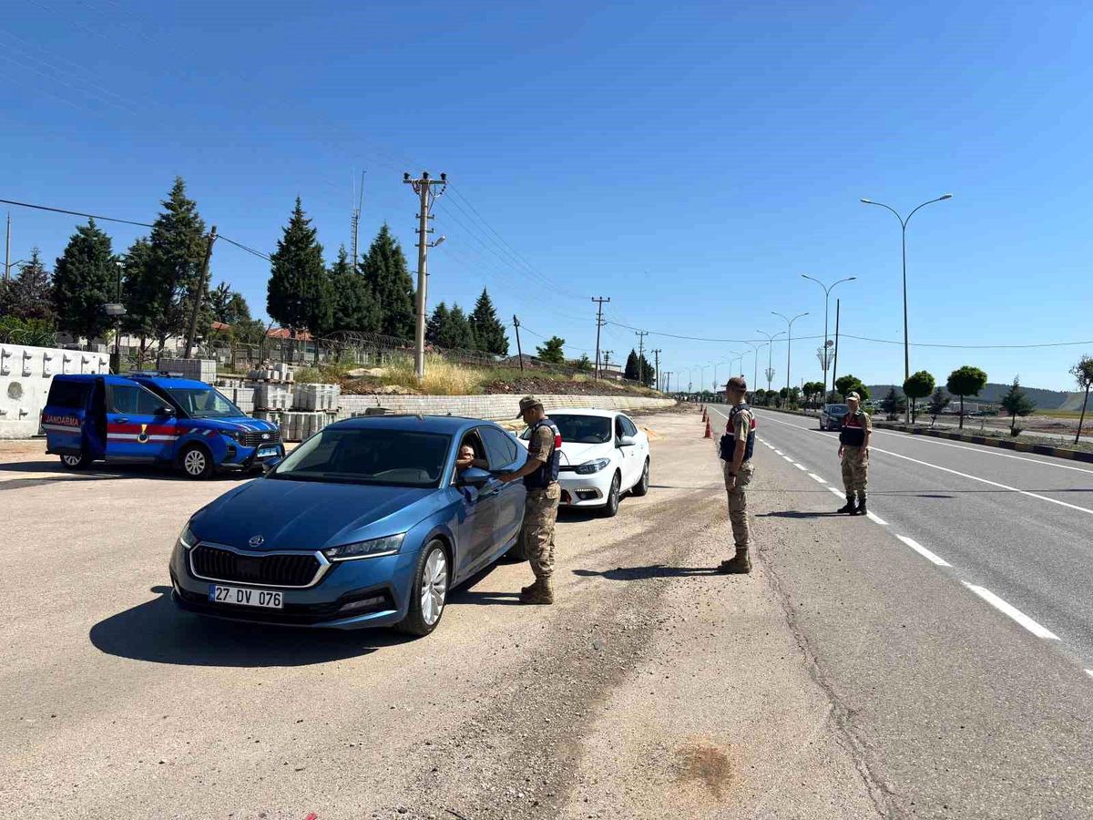 Gaziantep’te Dronlu Bayram Trafik Denetimi